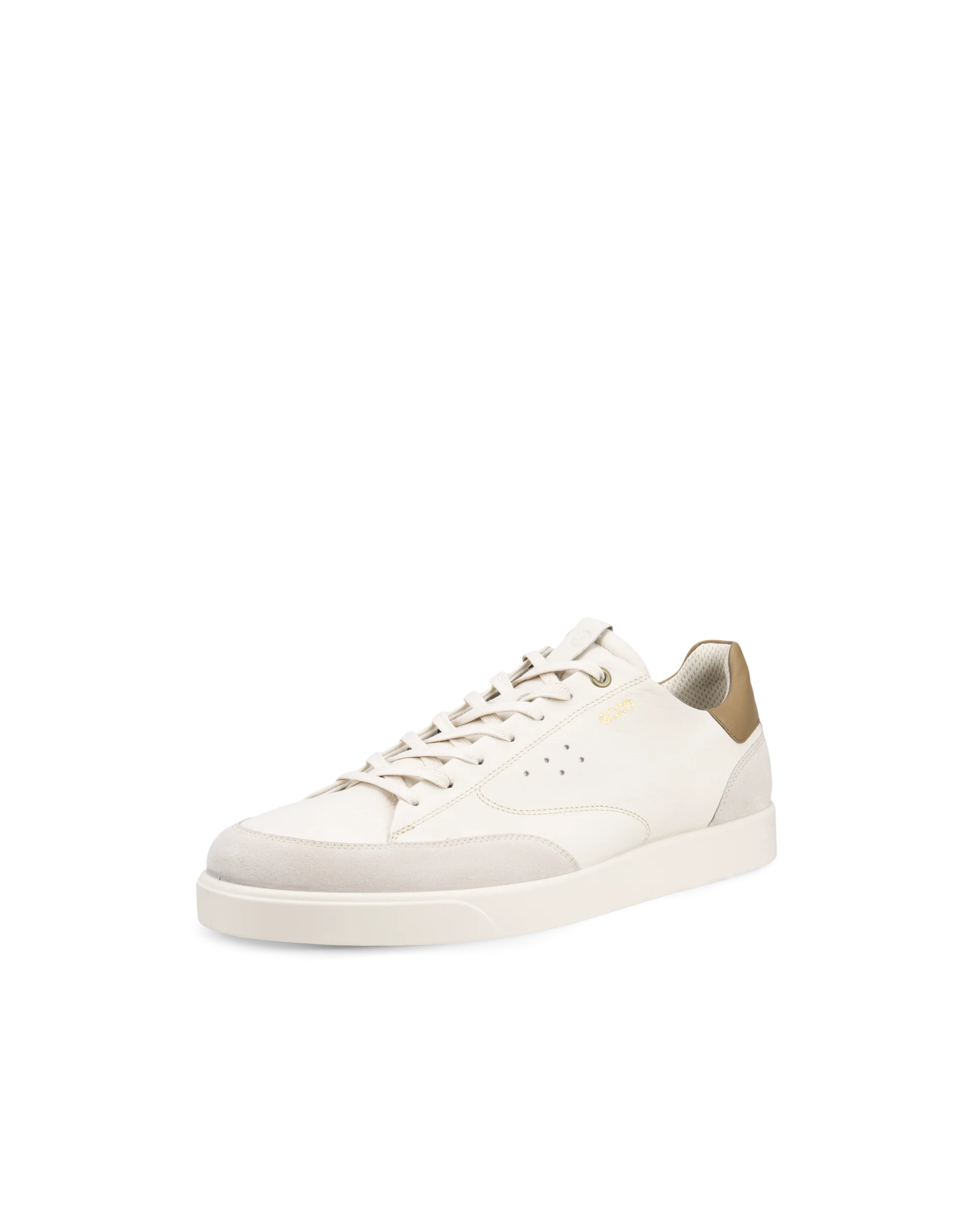 ECCO STREET LITE M Herren Ledersneaker Beige