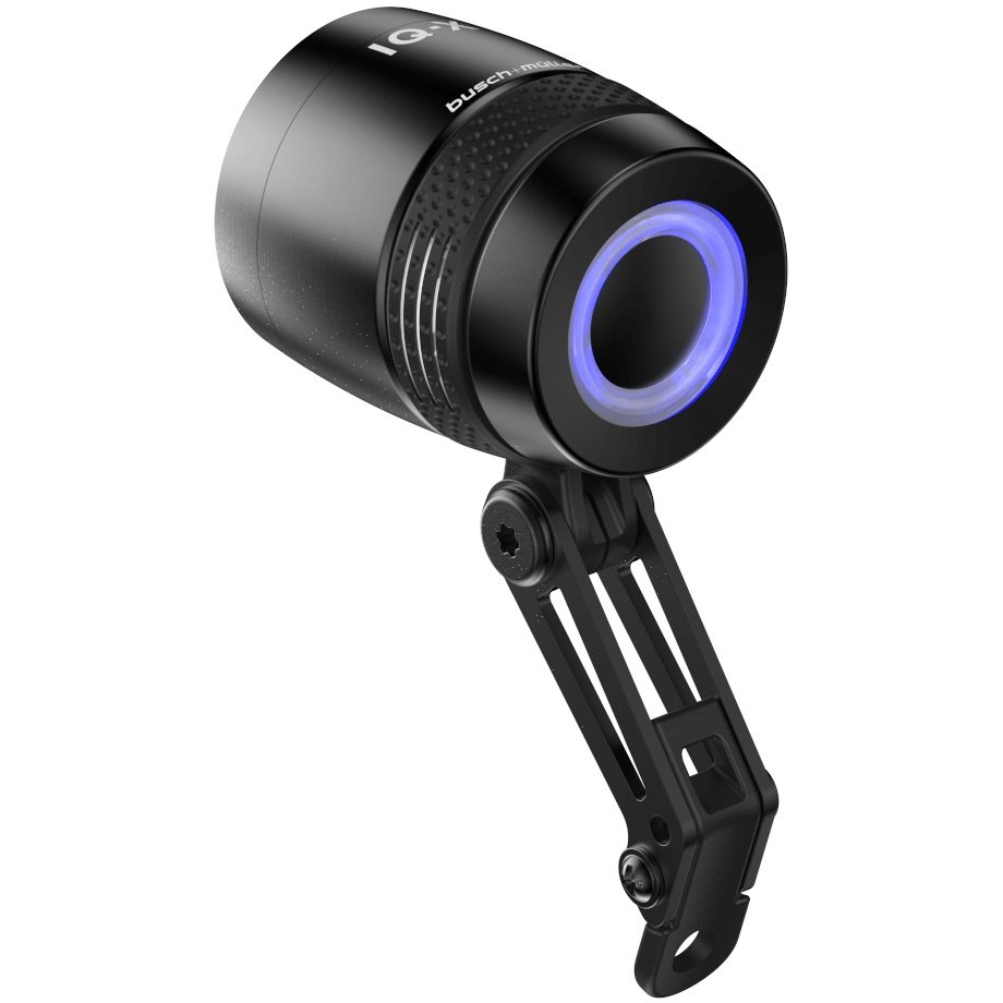 Busch + Müller Lumotec IQ-X E Front Light for E-Bikes - 164R60TS7-01 - black