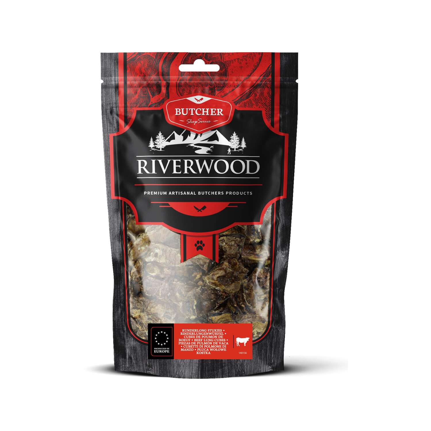 Riverwood Beef Lung Pieces - 150g