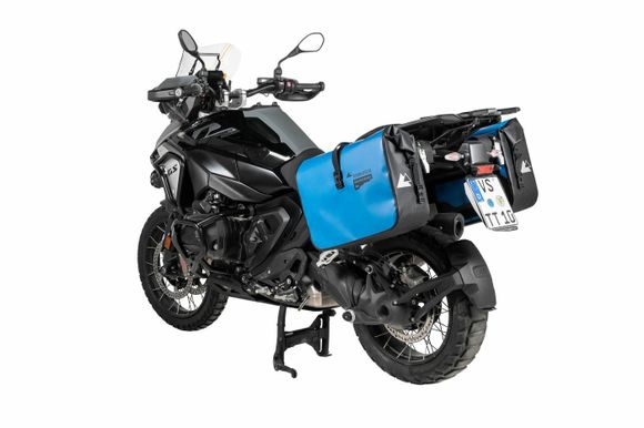 Touratech Endurance saddlebags - for BMW Vario support - BlueBMW 1300 R 1300 GS - 2023 - 2026Ref: Trt00273A / 01-035-7012-0