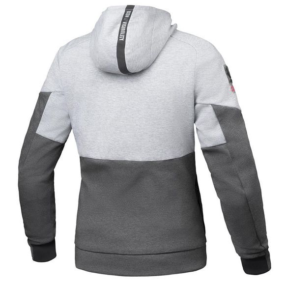Ixon TOUCHDOWN Motorcycle Hoodie L - Grey / PinkRef: IX1767-C64714