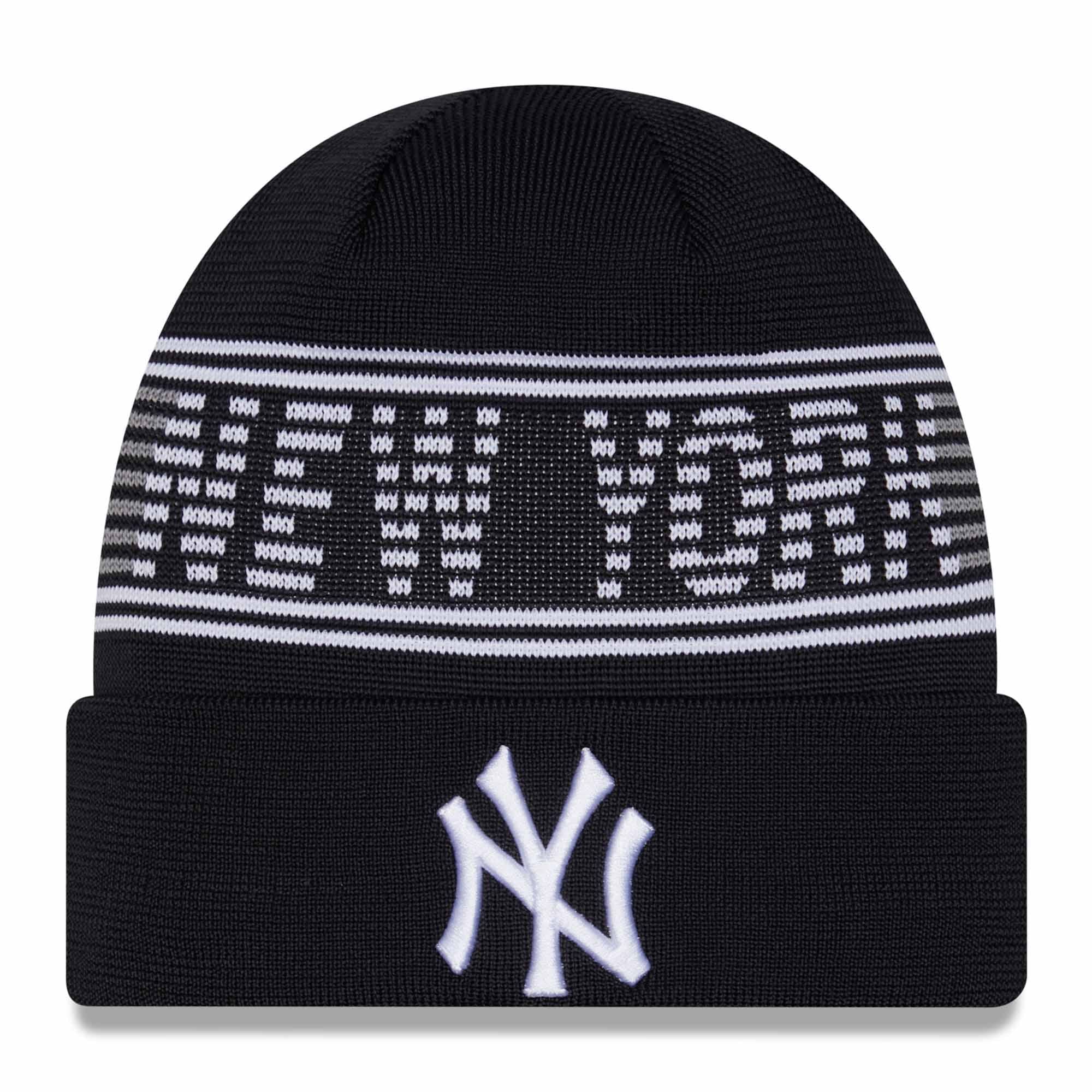 New York Yankees Authentic 2024 MLB Clubhouse New Era Beanie Knit