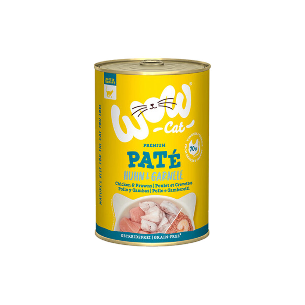 WOW Cat Wet Adult - Chicken & Prawn - 400 g