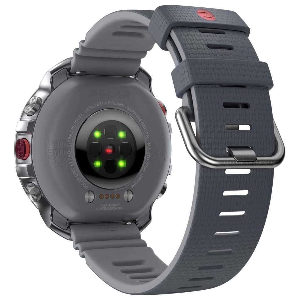 Polar Grit X2 Pro GPS Multisports Watch - Stone Gray