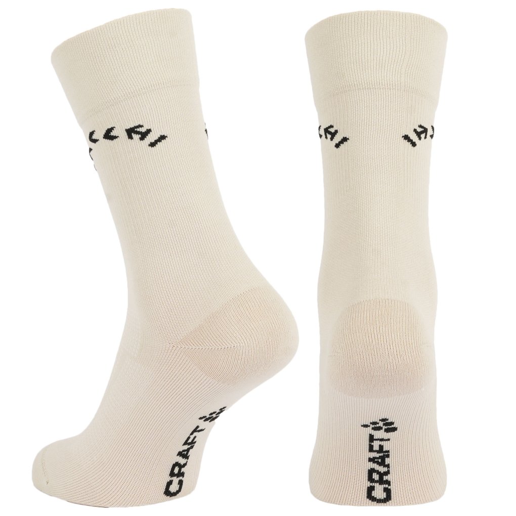 CRAFT Share The Road 6.0 Bike Socks - Norit/White
