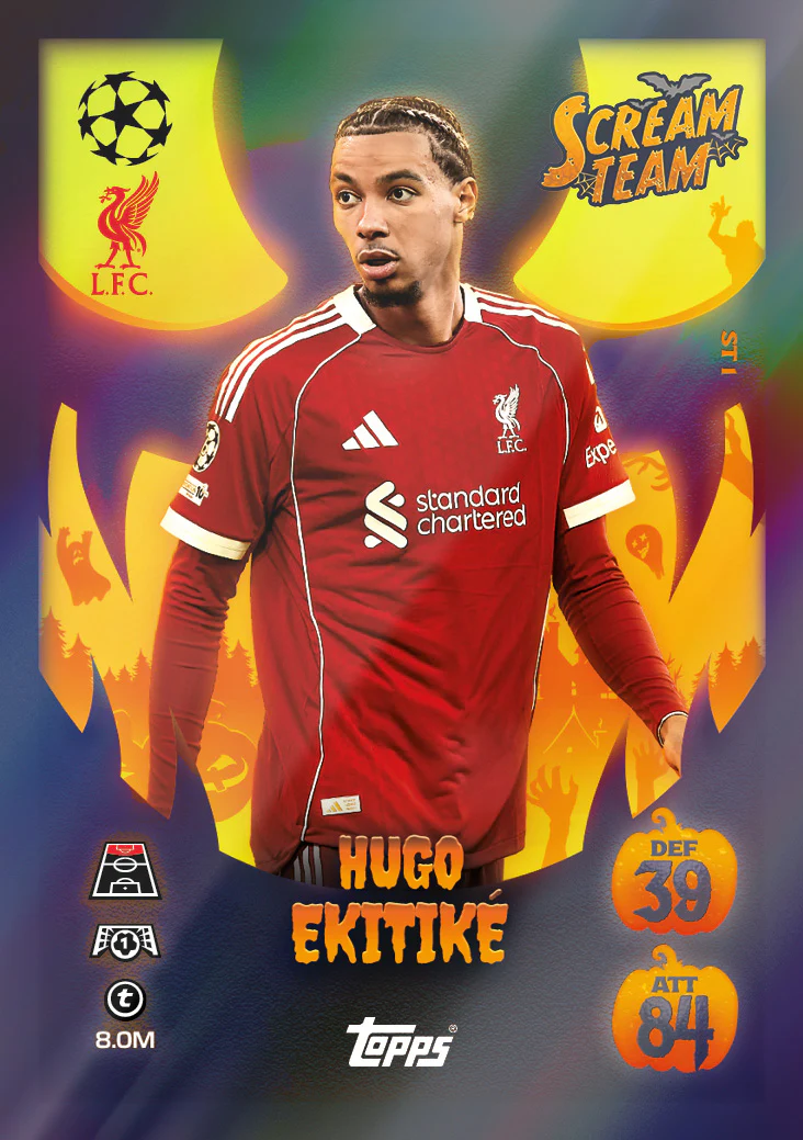 UCC Match Attax 2025/26 - Update Eco Pack #1 - Scream Team