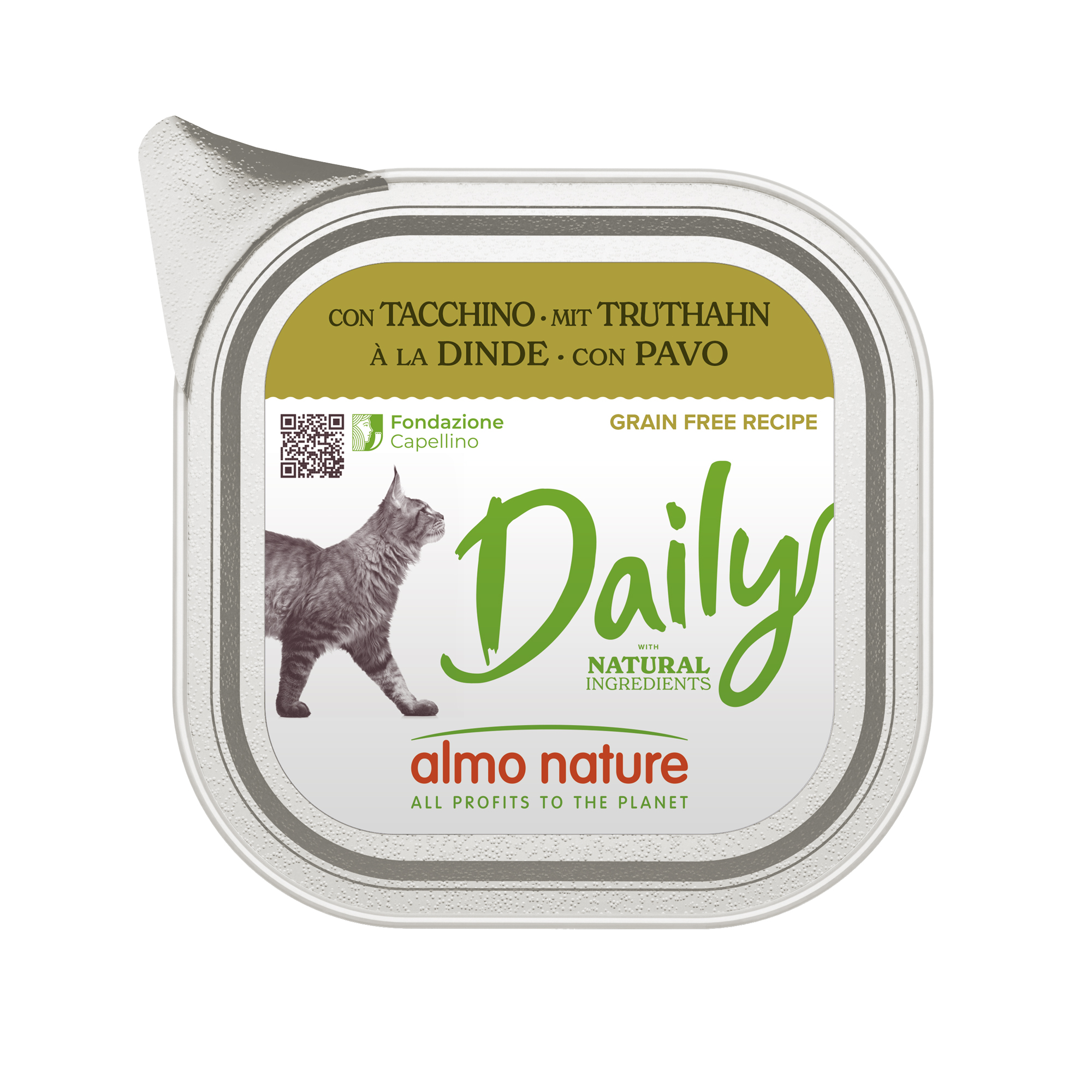 Almo Nature - Daily - Calf - Tub - 32 x 100 g