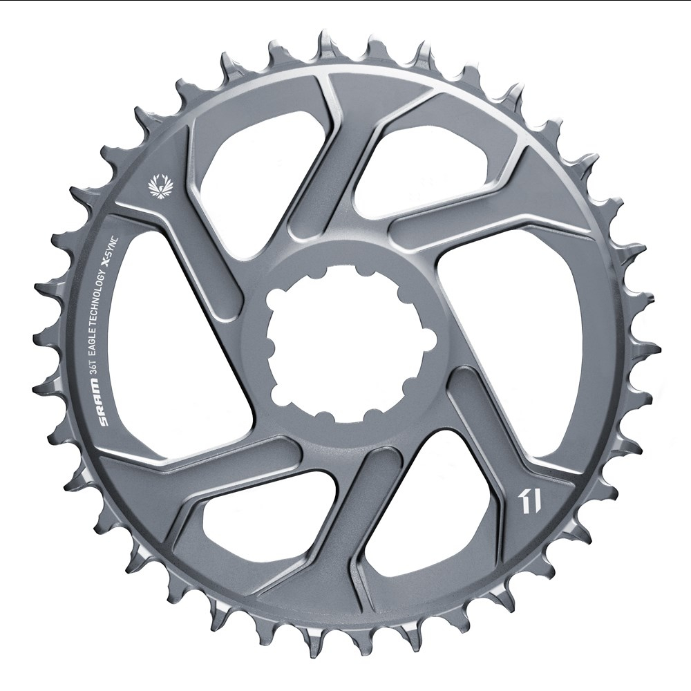 SRAM Eagle Chainring - Direct Mount | X-SYNC 2 | 12-speed | C2 - Offset 3mm | Polar Grey