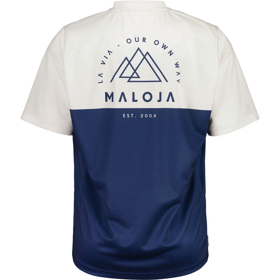 Maloja BarettiM. All Mountain 1/2 Trail Jersey Men - night sky multi 8388