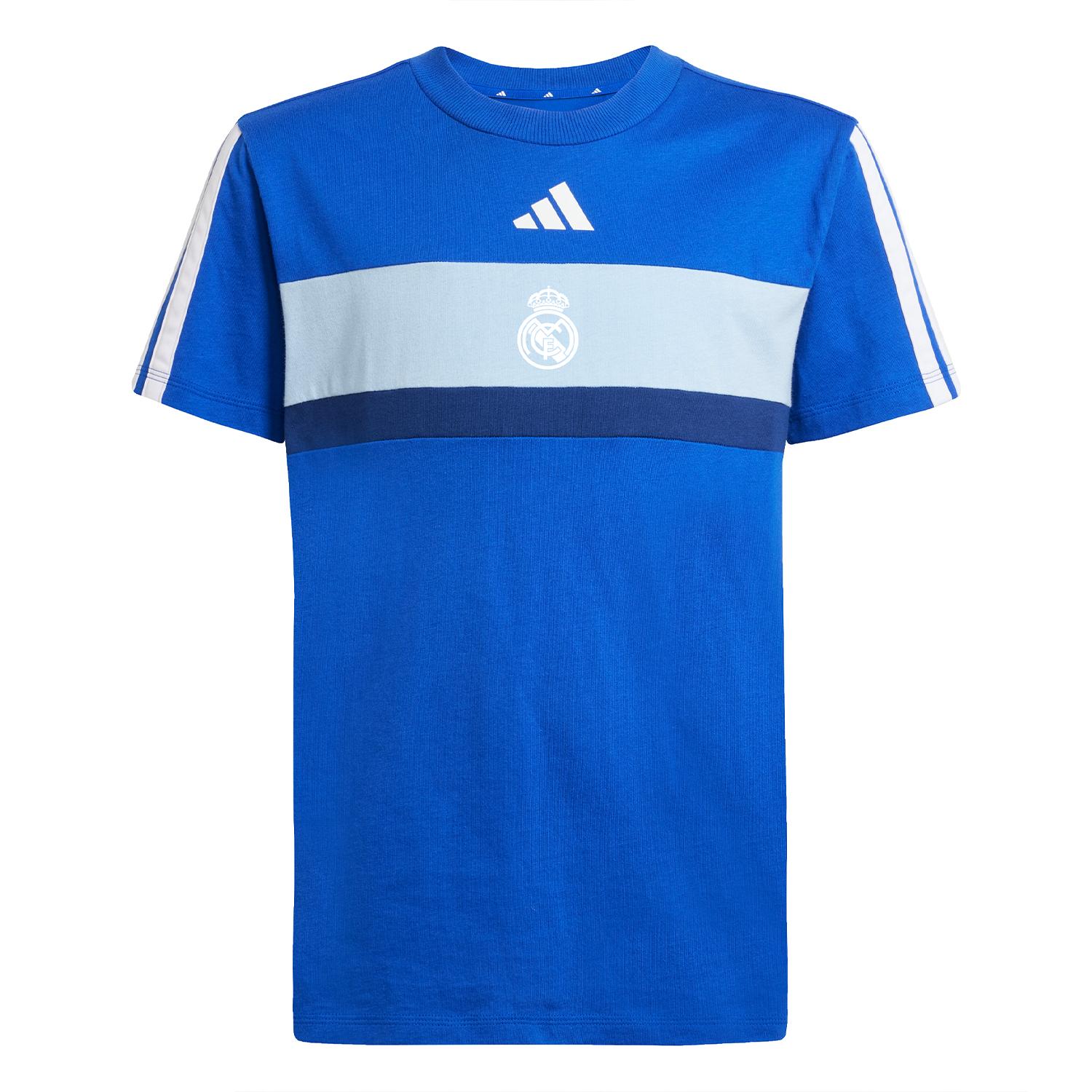 Kids adidas Tiberio T-Shirt Blue