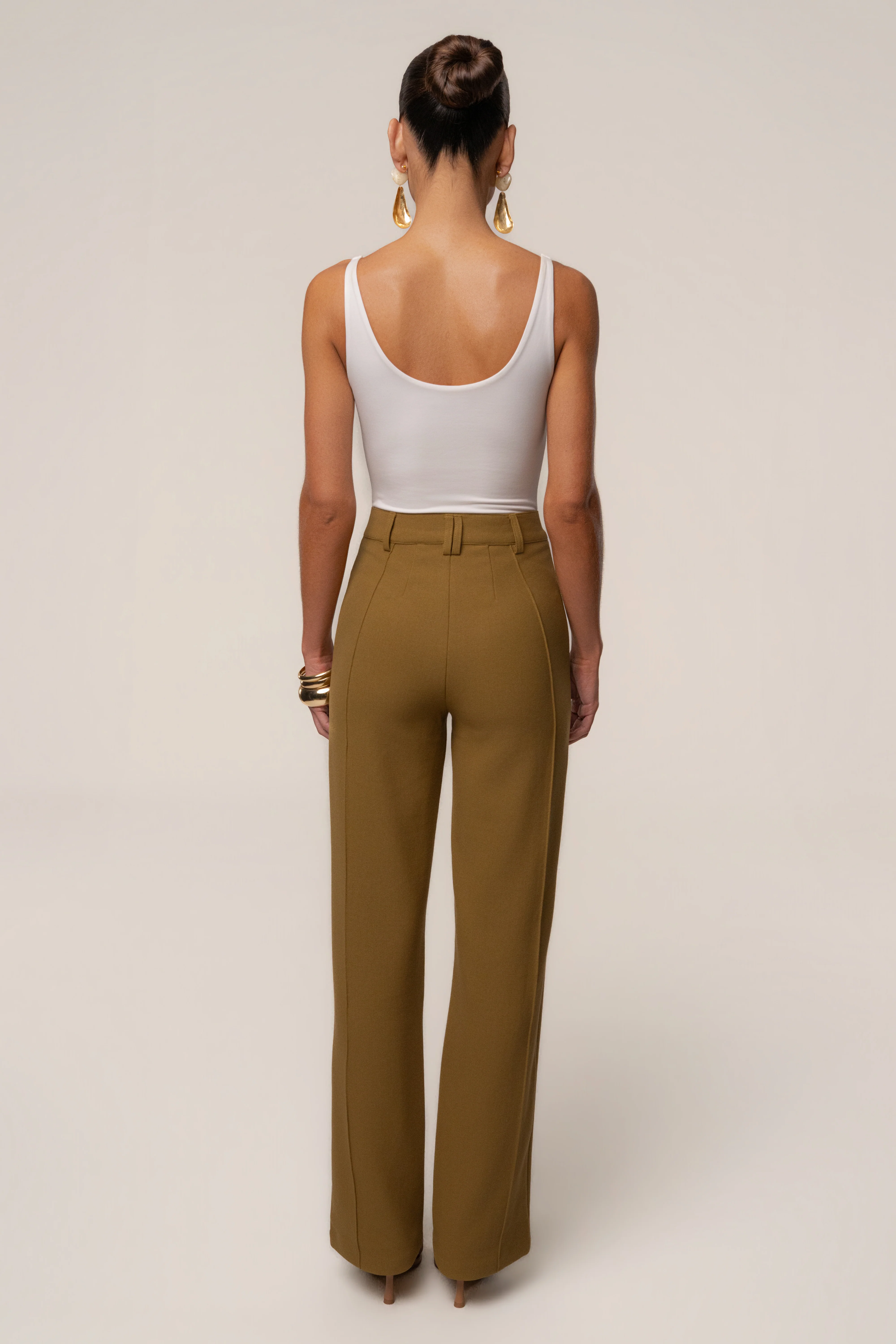 Olive Arlette Trousers