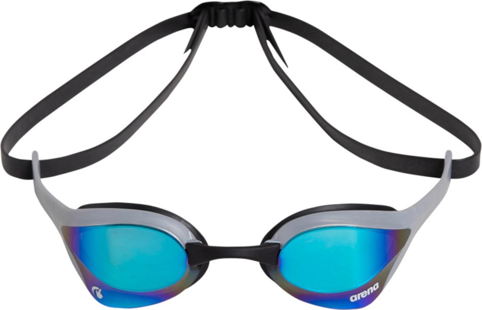 arena Cobra Ultra Swipe Mirror Swimming Goggles - Blue/Silver