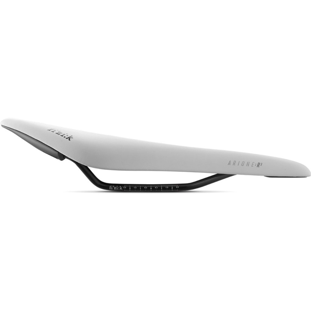 Fizik Arione R3 Open Large Saddle - Snake - white