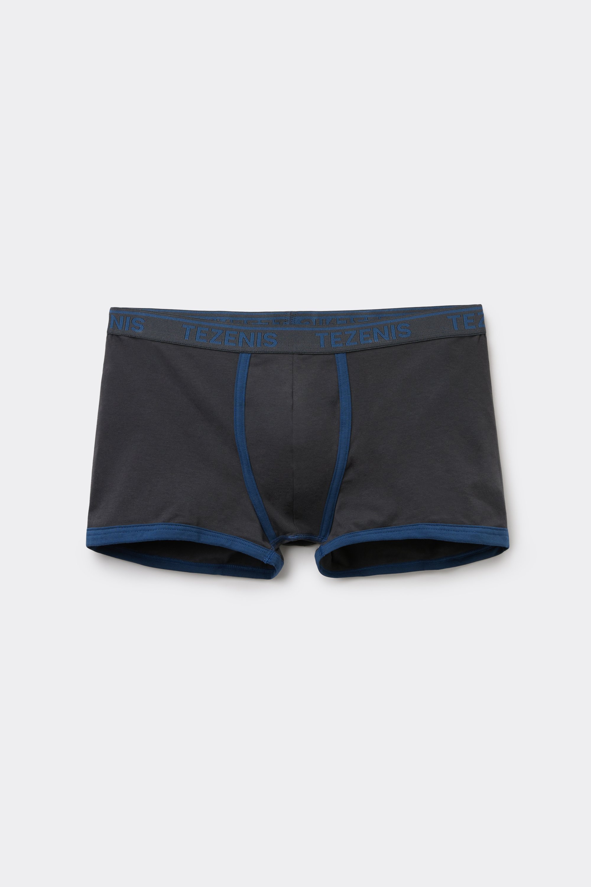 Organic Cotton Boxers with Contrasting Trim and Logo