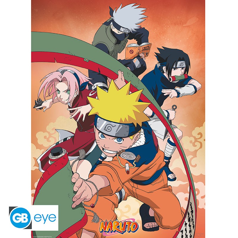 NARUTO Set 2 Chibi Posters Team 7 (52x38cm)
