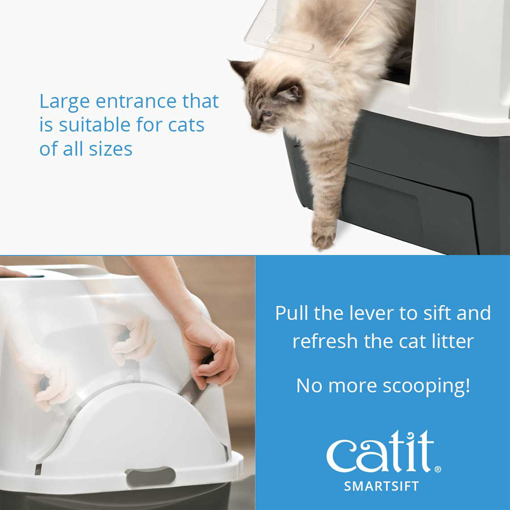 Catit Smartsift Cat toilet - incl. 4 bin liners