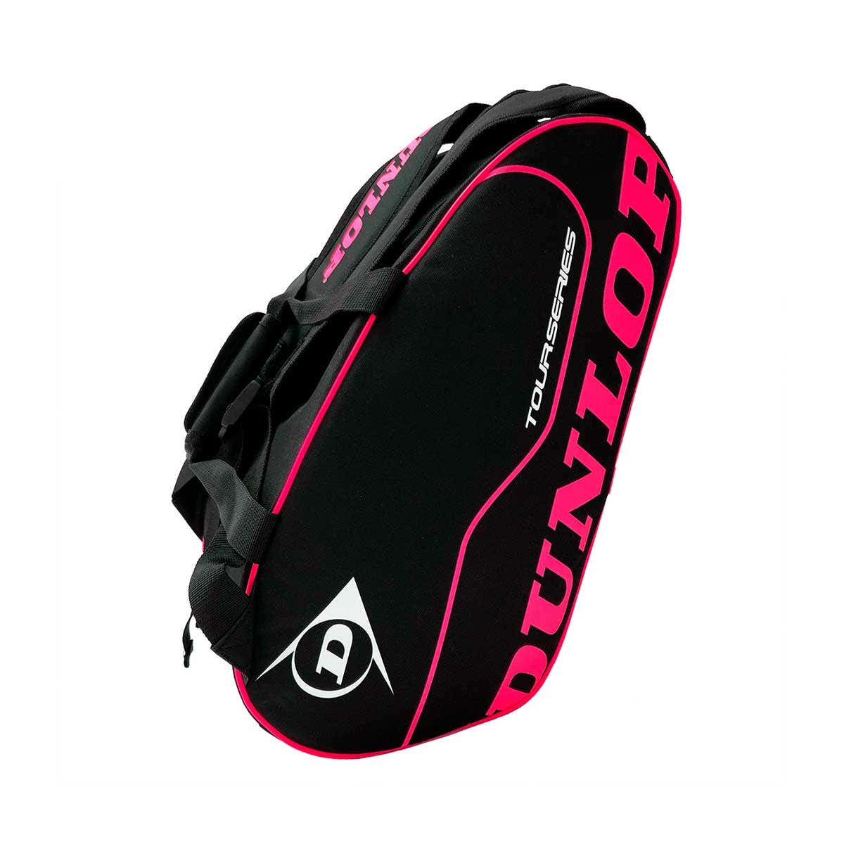 BLACK AND PINK DUNLOP TOUR INTRO LTD PADEL BAG