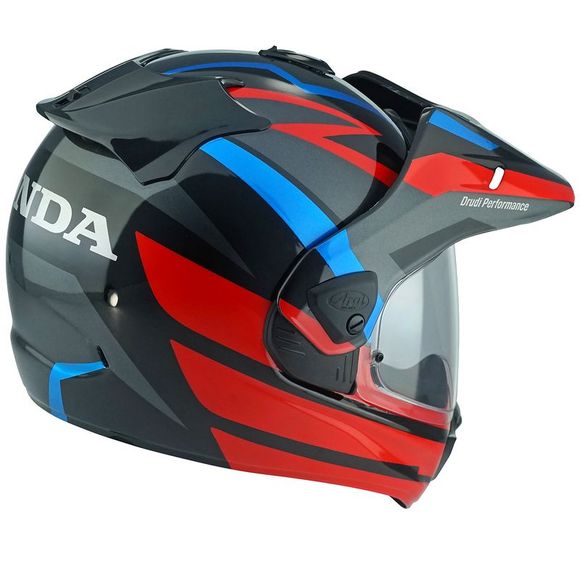Casque intégral Arai TOUR-X5 - AFRICA TWIN - Rouge / NoirRef : AI0575