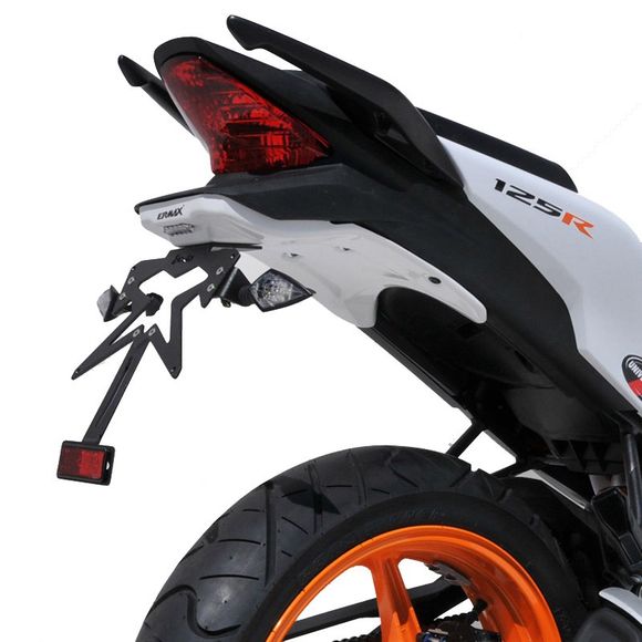 Ermax Plate Holder WITH LICENSE PLATE LIGHT - WhiteRef: EM1105