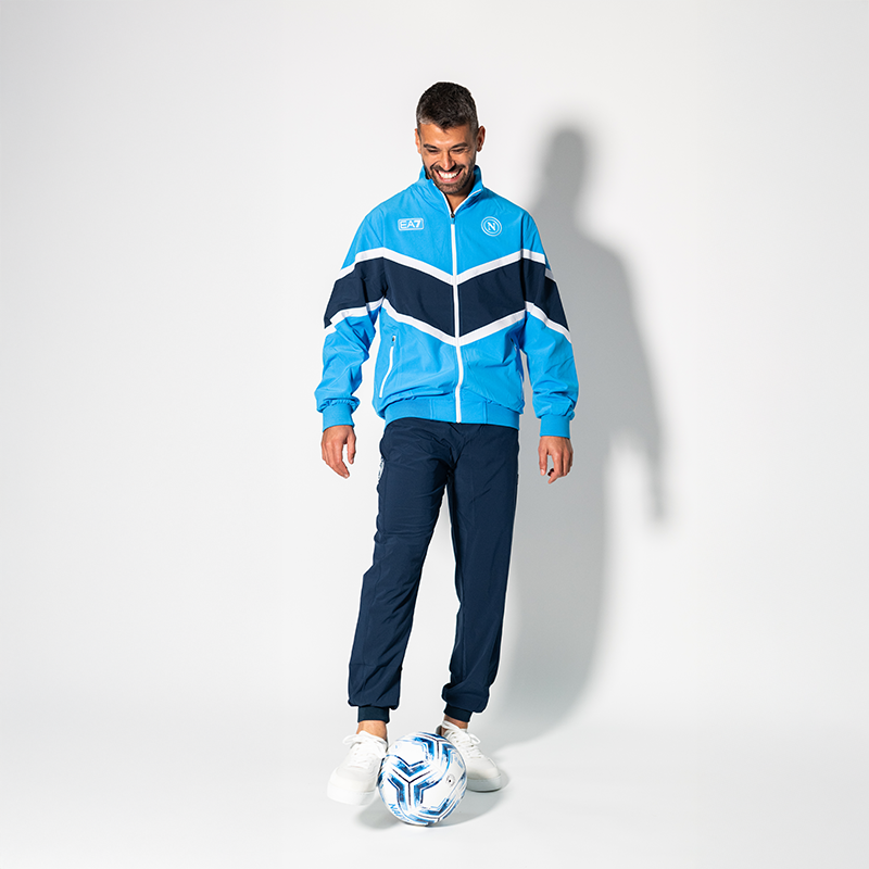 SSC Napoli Light Blue Polystretch Tracksuit 2025/2026
