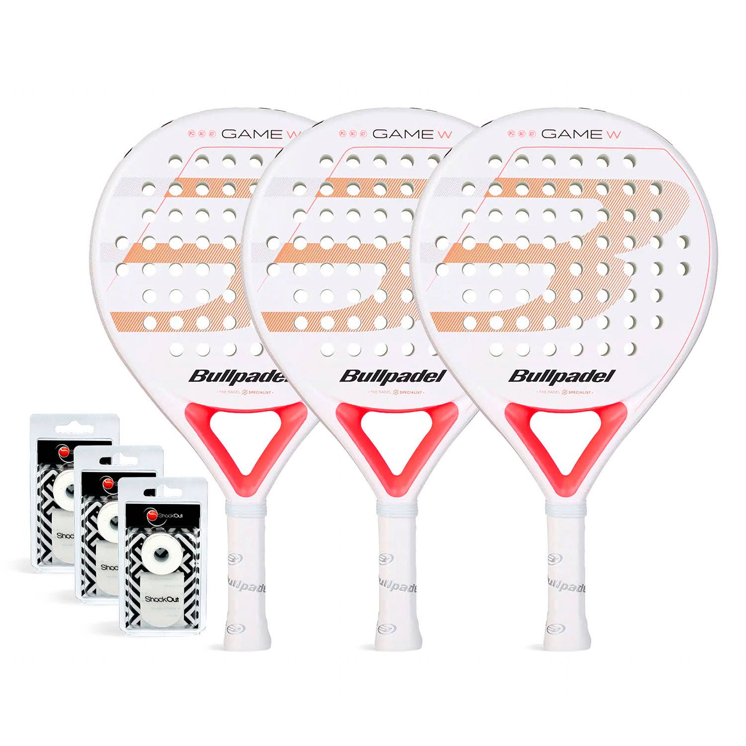 TRIPACK BULLPADEL GAME WOMAN