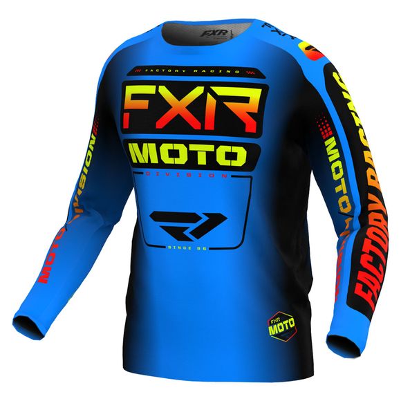 2024 FXR cross 24 MX Jersey - Blue / RedRef: FXR0429