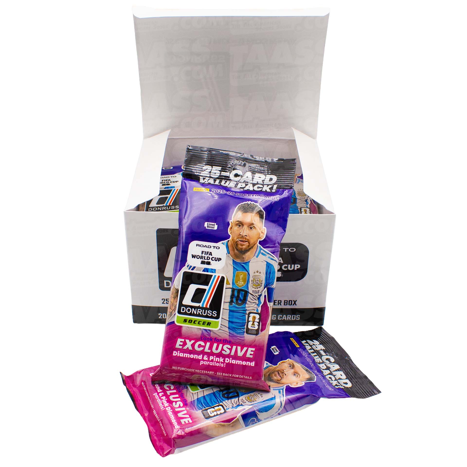 2025/26 Panini Donruss Road to FIFA World Cup Fooball Fat-Pack Box