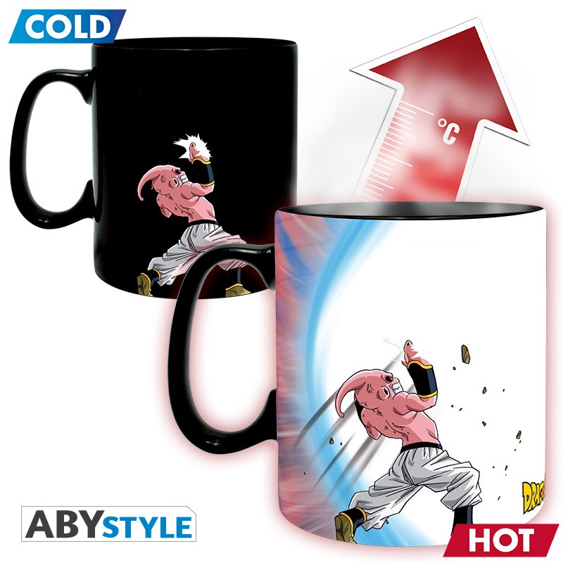 DRAGON BALL Z Mug Heat Change Goku VS Buu