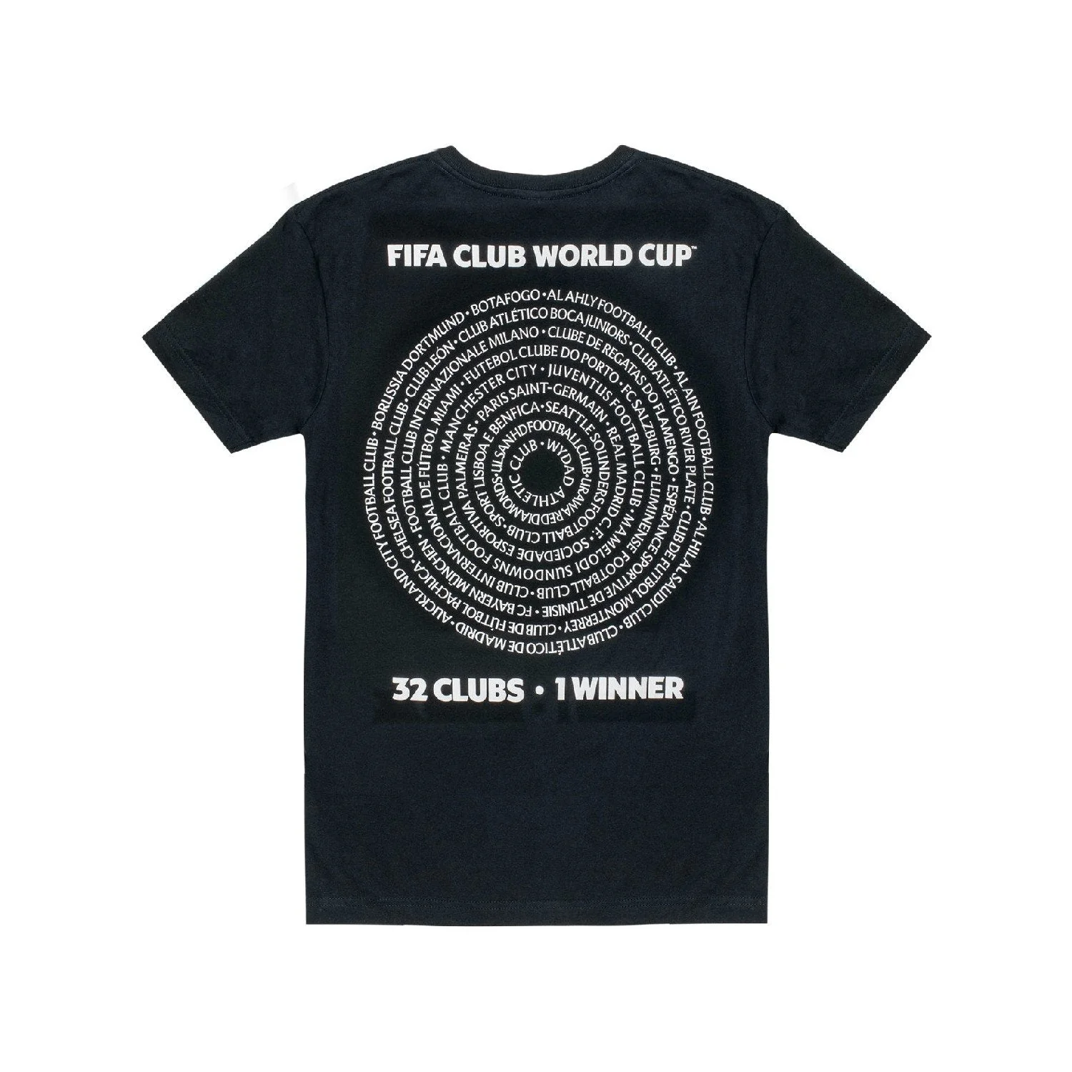 World football competition Club World Cup 2025™ Black T-Shirt - Unisex