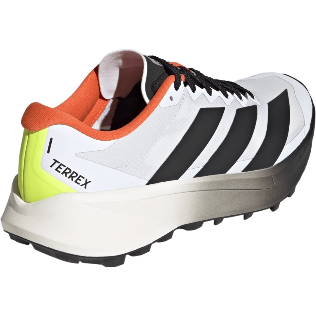 adidas TERREX Agravic 4 Trail Running Shoes Men - cloud white/core black/semi impact orange KJ8872