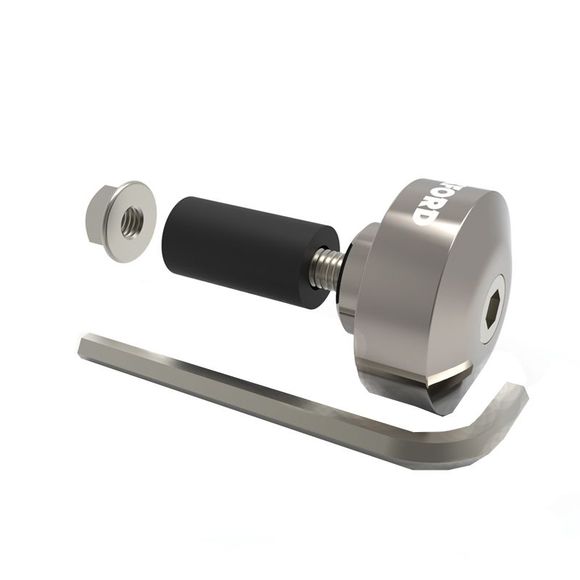 Oxford BarbEnds 1 Handlebar Ends (22mm) Universal - GrayRef: OD0161
