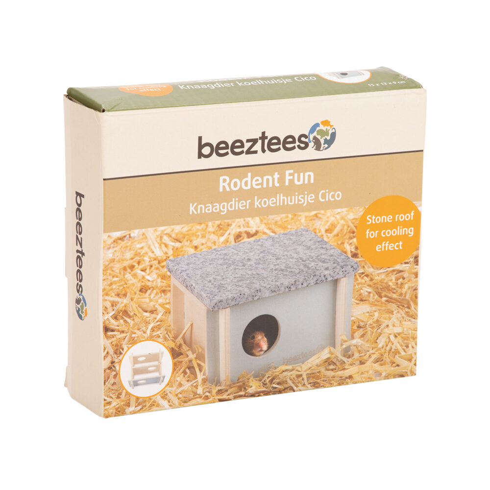 Beeztees Rodent Cooling House Cico - 15 x 13 x 9 cm