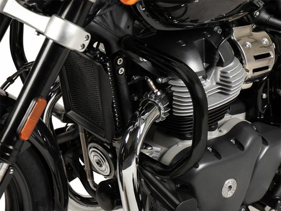 Hepco & Becker Crashbar engine guard - blackROYAL ENFIELD 650 SUPER METEOR 650 - 2023 - 2025Ref: Hbe03069A / 5017651 00 01