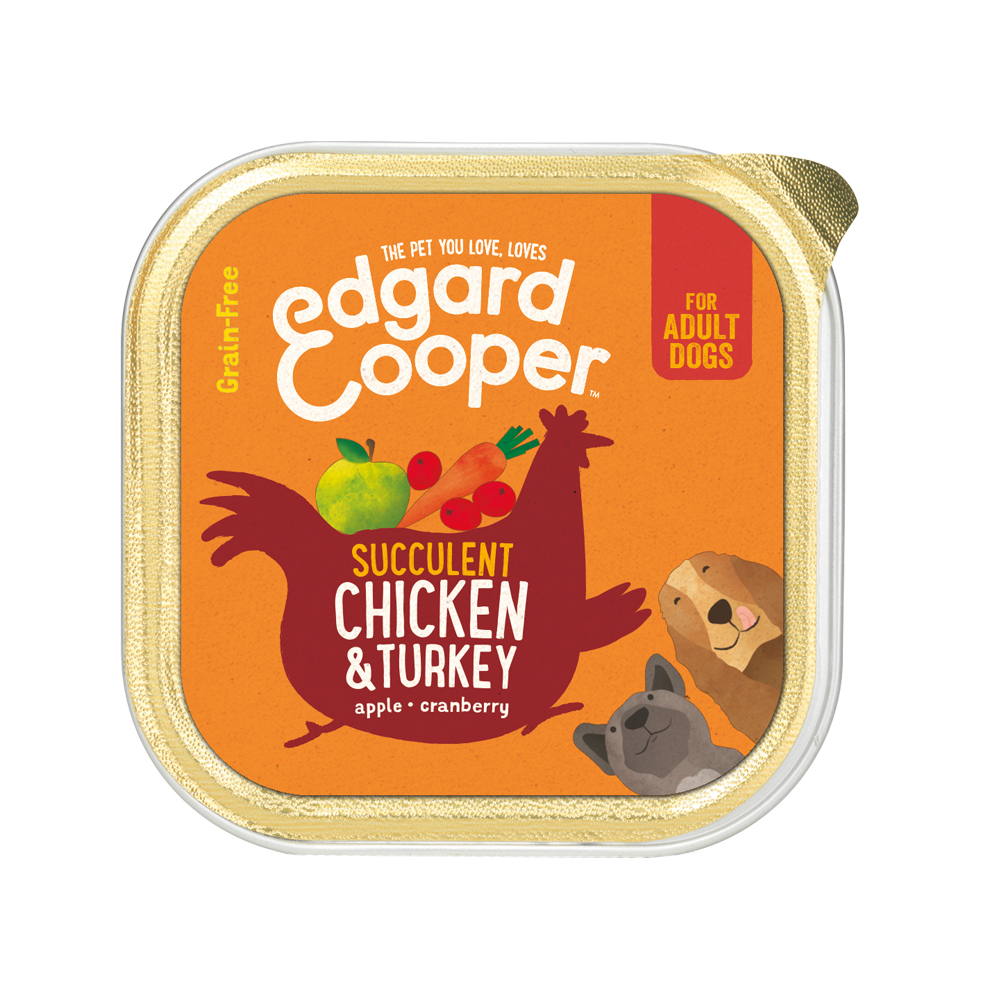 Edgard & Cooper Adult - Chicken & Turkey - 11 x 150g