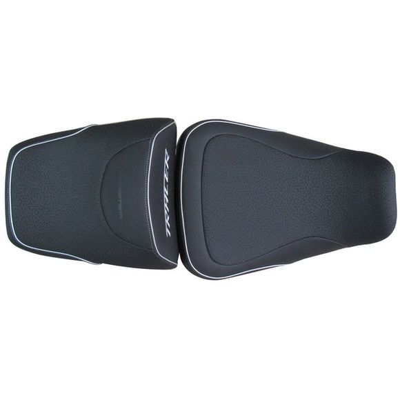 Selle confort Bagster Ready NOIR LISERE ARGENT - GrisYAMAHA 700 TRACER 700 ABS - 2016 - 2019Ref : 5358A / 5358A10