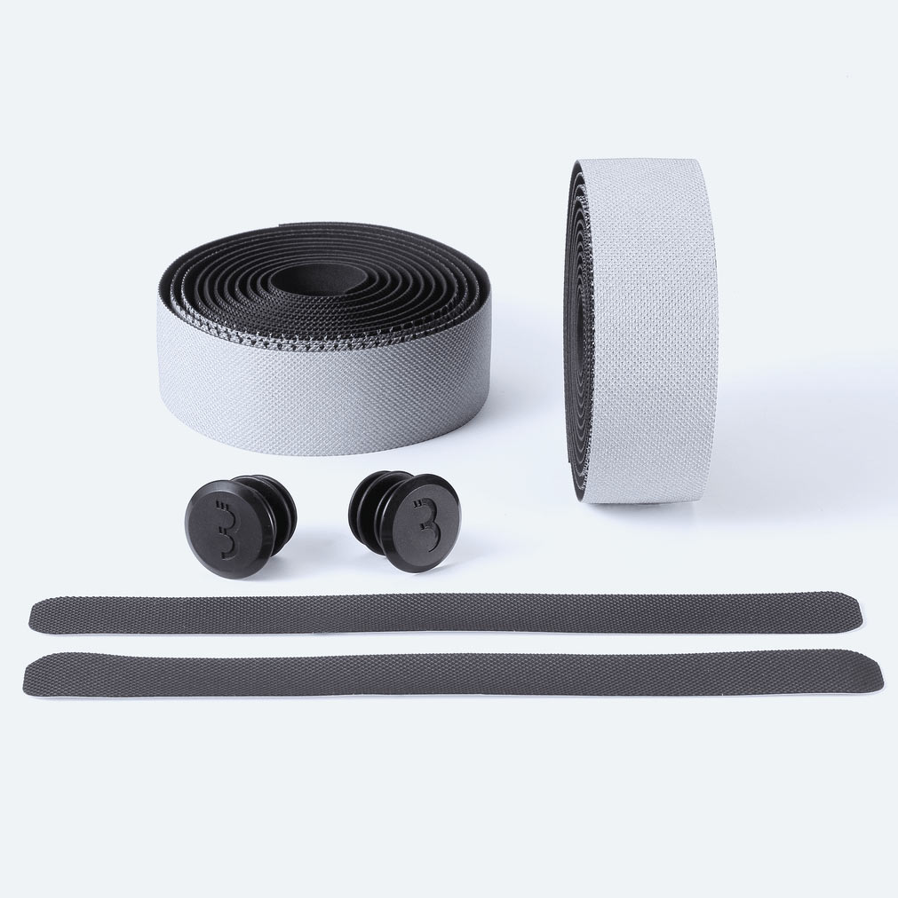 BBB Cycling ReflectRibbon Handlebar Tape BHT-17 - black/silver reflection