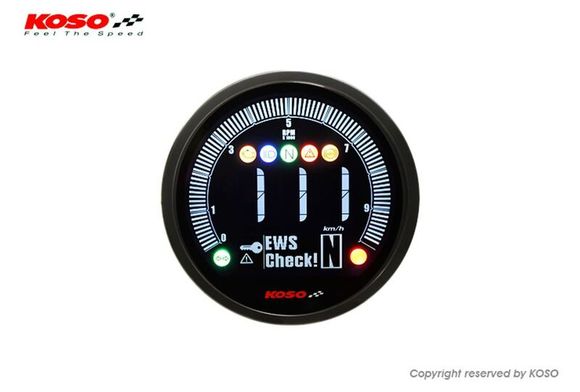 Compteur Koso DL-04 Meter UniverselRef : KOS00067A / 1140169