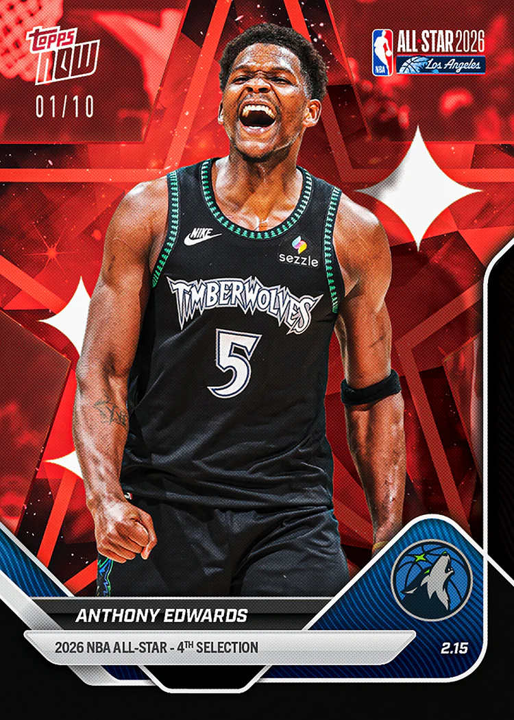 2026 All-Star Game Set - NBA Topps NOW® - 26 Card Set - PR: 4967