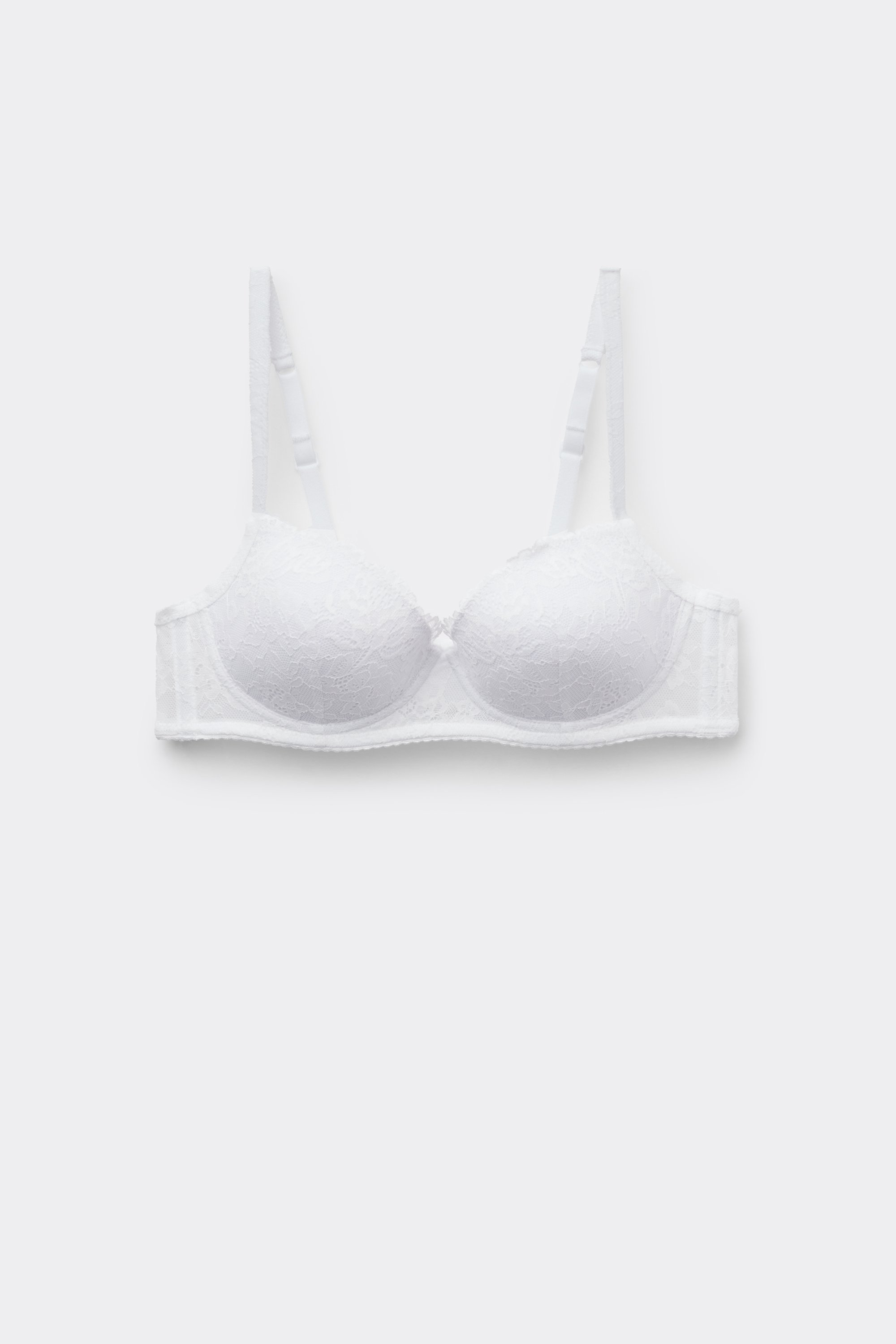 Wien Recycled Lace Slightly Padded Balconette Bra