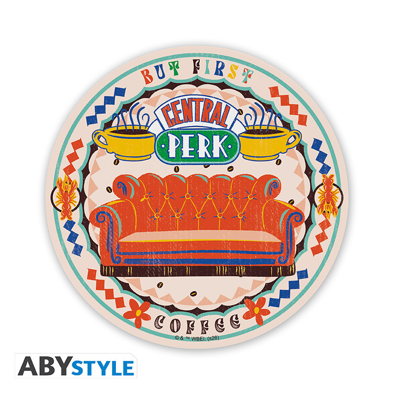 FRIENDS Ceramic Coasters Central Perk vibes