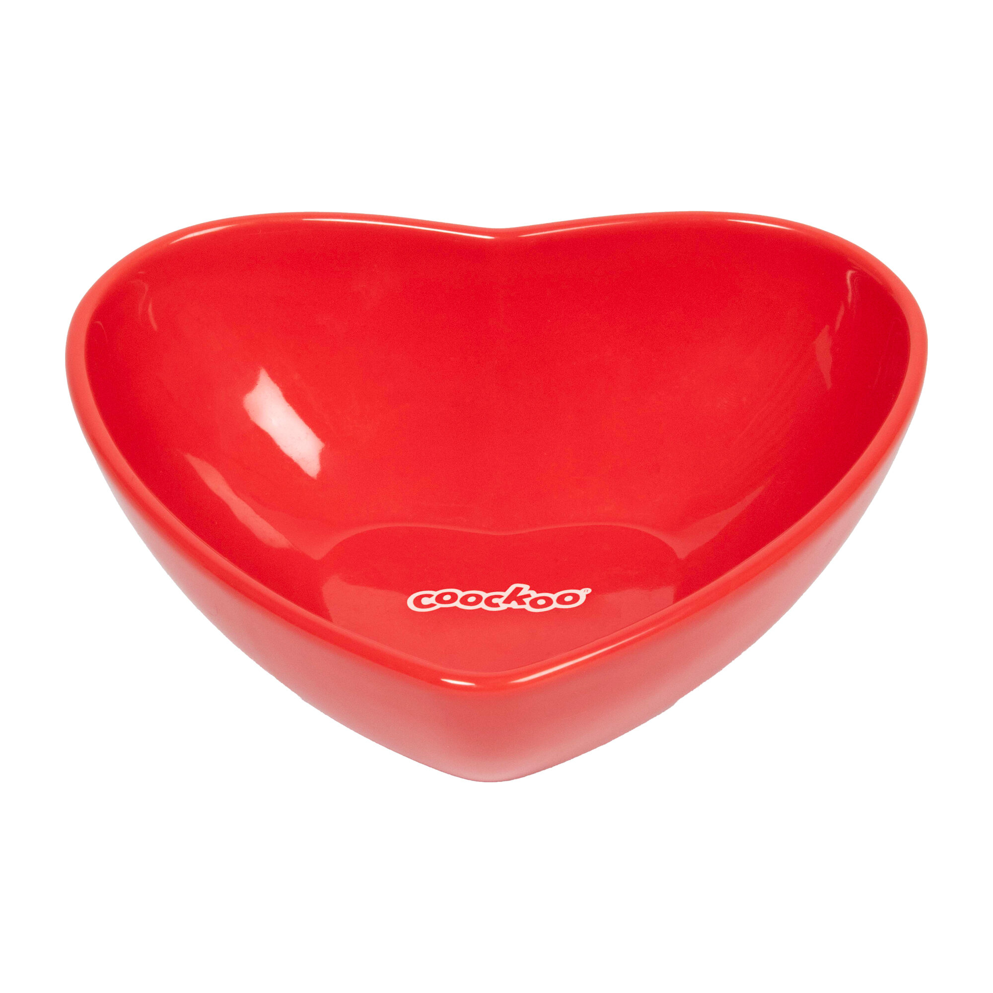 Coockoo Eat Your Heart Out Bowl - red