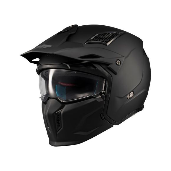 Jet helmet MT HELMETS STREETFIGHTER SV S - PURE - BlackRef: MTH0196