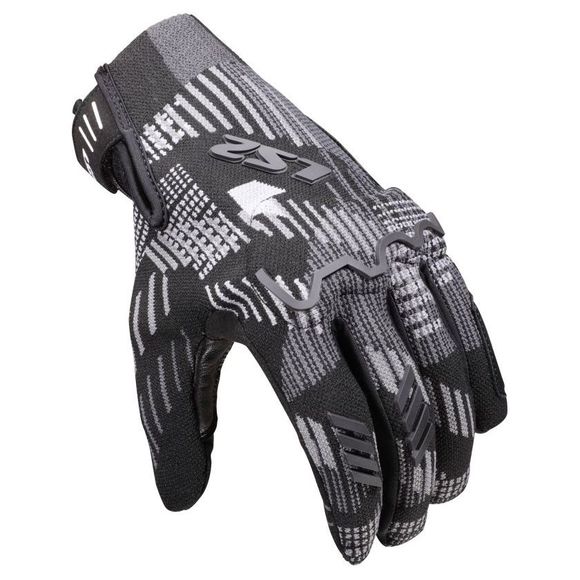 Ls2 Alfa Gloves - Gray / BlackRef: LS1394