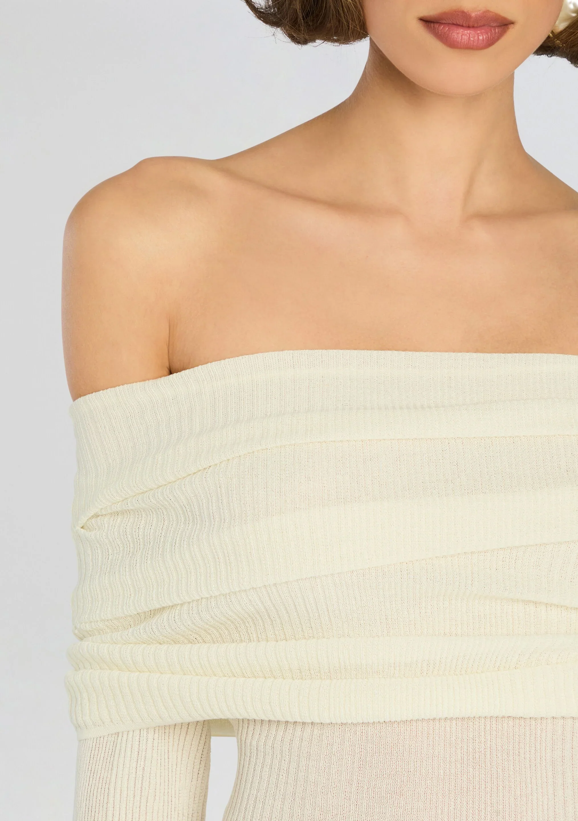 Galli Rib Knit Mini Dress