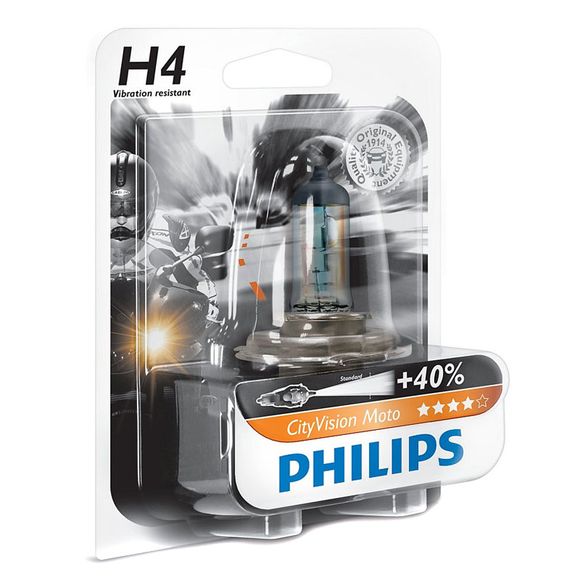 Philips City Vision Bulb H4 12V 60/65W P43T-38 UniversalRef: 20123424