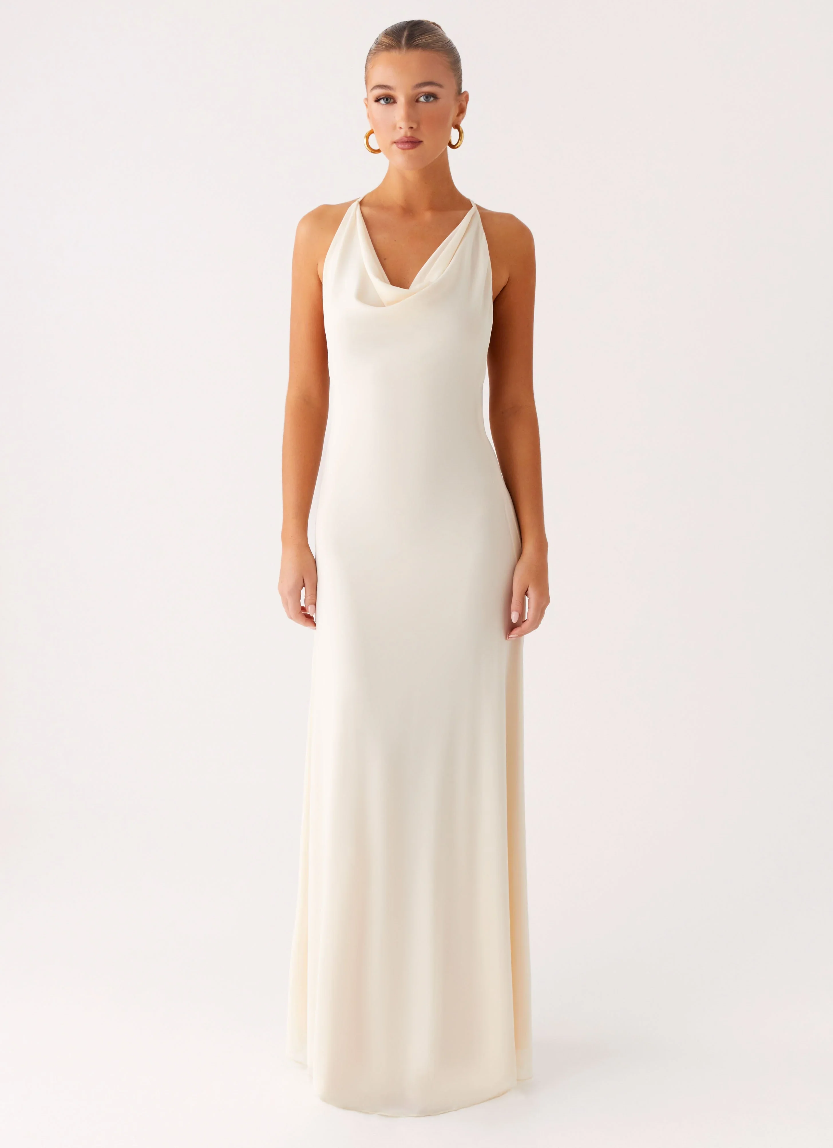 Dahliana Maxi Dress - Off White