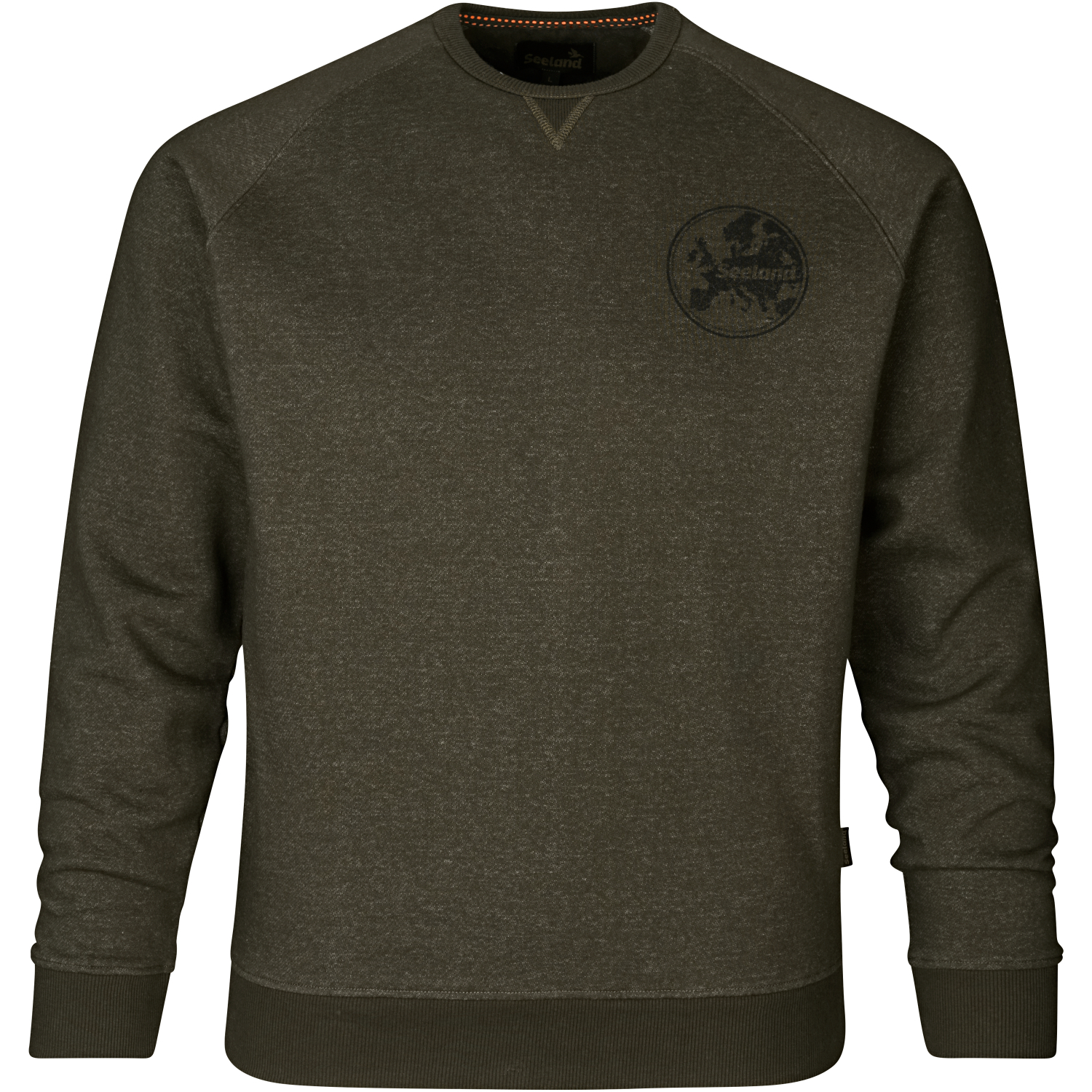 Seeland Key Point Sweatshirt for Men (Pine Green Melange)