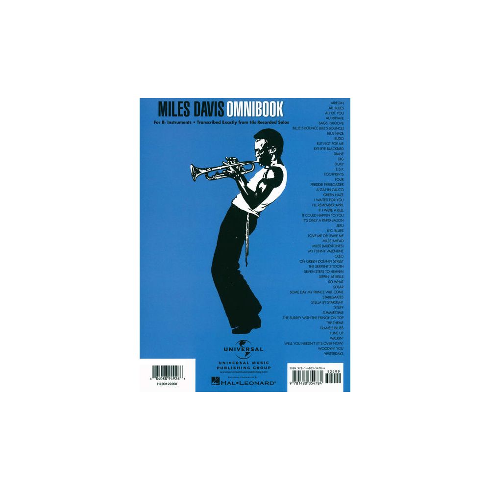 Hal Leonard Miles Davis Omnibook Bb – Thomann Ireland