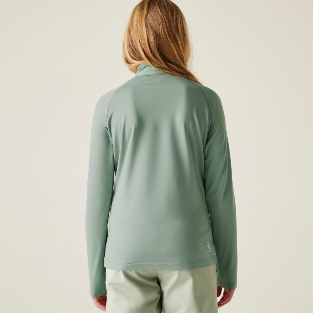 Dare 2b Consist II Core Stretch Midlayer Kids - 1JE Glacier Green