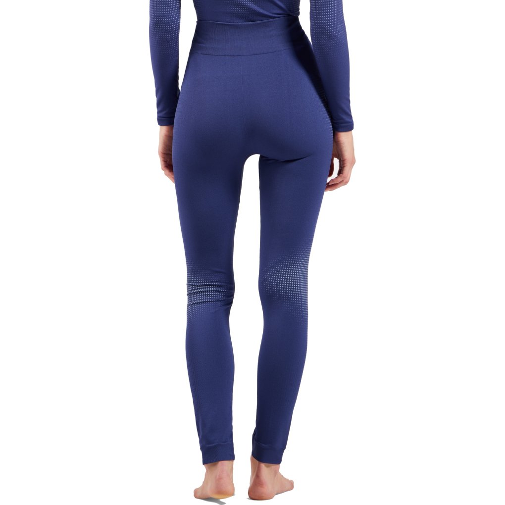 Odlo Performance Warm Base Layer Bottoms Women - skipper blue